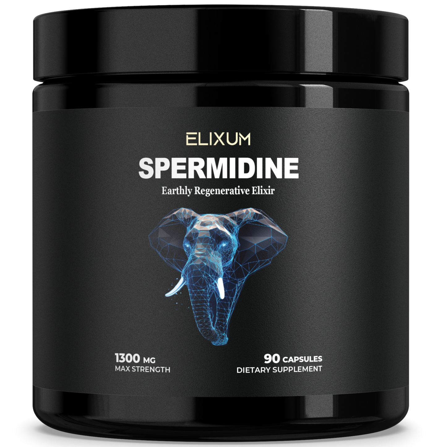 Elixum Spermidine - 1300mg (90 Capsules)